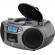 Sistem audio ecg cdr 999 dab, 2 x 1,5w rms, radio, usb, cd, casetofon, mp3, fm