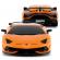 Masina cu telecomanda lamborghini portocaliu cu scara 1:24