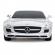 Masina cu telecomanda mercedes-benz sls amg argintie scara 1:24