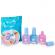 Set ingrijire unghii si geanta cosmetica martinelia galaxy dreams