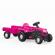 Tractor cu pedale si remorca unicorn dolu