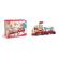 Trenulet 4 in 1 ride on hola toys rosu