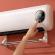 Aeroterma de perete cu ecran led, qn970, 2500w
