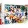 Puzzle trefl 1000 caini in gradina
