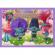 Puzzles 4in1 trolii aventurile trolilor colorati