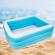 Piscina gonflabila 150 x 105 x 50 cm, vinil, albastra
