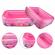 Piscina gonflabila dreptunghiulara, 3 inele, 130x92x50cm, roz
