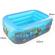 Piscina gonflabila pentru copii, 262 x 175 x 60 cm, 3 inele