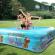 Piscina gonflabila pentru copii, pvc, 210 x 147 x 55 cm
