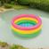 Piscina rotunda gonflabila, multicolora, 86x25cm, vinil, 3 inele