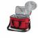 Geanta termoizolanta pentru picnic sau plaja, capacitate 16l, culoare rosie