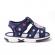 Sandalute bleumarine sidefat cu piuitoare - owl (marime disponibila: marimea 20)