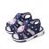 Sandalute bleumarine sidefat cu piuitoare - owl (marime disponibila: marimea 20)