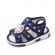 Sandalute bleumarine sidefat cu piuitoare - owl (marime disponibila: marimea 20)