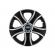 Set 4 capace roti bis gri-negru r15 pentru gama auto ford
