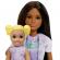 Barbie set de joaca papusa barbie bruneta face cariera stomatolog