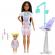 Barbie set de joaca papusa barbie bruneta face cariera stomatolog