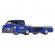 Hot wheels transportator  mercedes-benz 55 blaues wunder cu masinuta mercedes-benz 300 sl scara 1:64