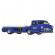 Hot wheels transportator  mercedes-benz 55 blaues wunder cu masinuta mercedes-benz 300 sl scara 1:64