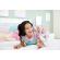 Papusa barbie fashionista cu par blond ondulat