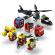 Lego city elicopter, camion de pompieri si submarin remixate 60462
