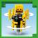 Lego minecraft batalie deasupra lavei În nether 21266