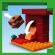 Lego minecraft batalie deasupra lavei În nether 21266