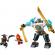 Lego ninjago costumul robot de lupta al lui zane 71827