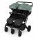 Babygo - carucior pliabil pentru gemeni gotwice, green