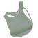 Baveta flexi bib minikoioi 100% premium silicone river green
