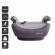 Inaltator auto booster babygo i-size bursa iv grey, 125-150 cm, certificat r129