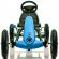 Kart cu pedale si roti gonflabile karera albastru kidscare