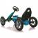 Kart cu pedale si roti gonflabile karera albastru kidscare