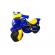 Motocicleta de impins mykids police music 0139/57 albastru galben
