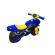 Motocicleta de impins mykids police music 0139/57 albastru galben