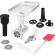 Robot de bucatarie ecg forza 7800 ultimo argento, 1800 w, 8 litri, lcd, sistem