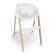 Scaun de masa 3 in 1 transformabil babygo levels alb