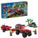 Lego city camion 4x4 si barca de pompieri 60412