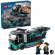 Lego city masina de curse si camion transportator de masini 60406
