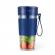 Mini blender portabil, incarcare usb, 4 lame din inox, pentru sucuri de fructe, din abs, capacitate 450 ml, 9 x9x19 cm