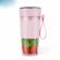 Mini blender portabil, incarcare usb, 4 lame din inox, pentru sucuri de fructe, din abs, capacitate 450 ml, 9 x9x19 cm