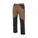 Pantalon multifunctional cu bretele / maro - m