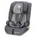 Scaun auto i-size, 76-150 cm, kinderkraft safety fix 2, grey