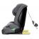Scaun auto i-size, 76-150 cm, kinderkraft safety fix 2, grey