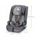 Scaun auto i-size, 76-150 cm, kinderkraft safety fix 2, grey