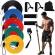 Set de extensoare fitness, cauciuc colorat, antrenament complet