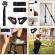 Set de extensoare fitness, cauciuc colorat, antrenament complet