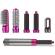 Uscator de par cu perie styler profesional 5 in 1, funcții complete de coafat