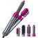Uscator de par cu perie styler profesional 5 in 1, funcții complete de coafat
