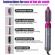 Uscator de par cu perie styler profesional 5 in 1, funcții complete de coafat